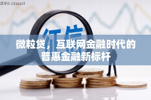 达拉特旗微粒贷，互联网金融时代的普惠金融新标杆