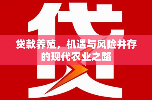 达拉特旗贷款养殖，机遇与风险并存的现代农业之路