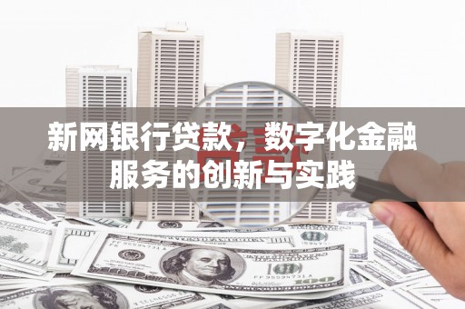 达拉特旗新网银行贷款，数字化金融服务的创新与实践
