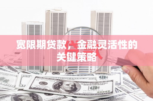 达拉特旗宽限期贷款，金融灵活性的关键策略