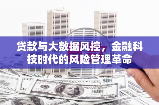 达拉特旗贷款与大数据风控，金融科技时代的风险管理革命