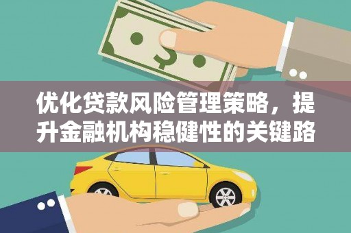 达拉特旗优化贷款风险管理策略，提升金融机构稳健性的关键路径