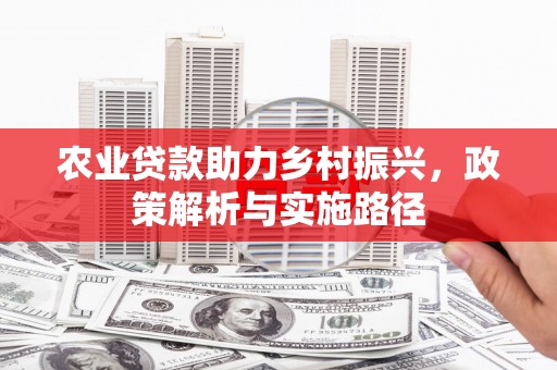 达拉特旗农业贷款助力乡村振兴，政策解析与实施路径