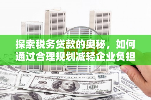 达拉特旗探索税务贷款的奥秘，如何通过合理规划减轻企业负担