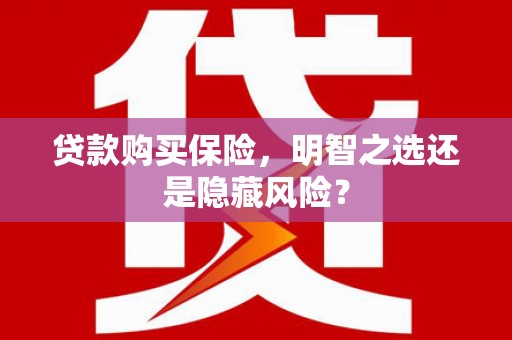 达拉特旗贷款购买保险，明智之选还是隐藏风险？