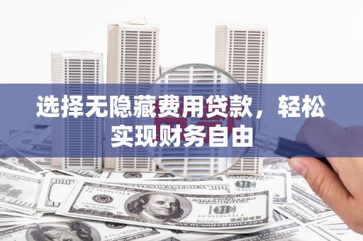 达拉特旗选择无隐藏费用贷款，轻松实现财务自由