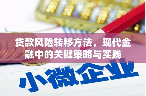 达拉特旗贷款风险转移方法，现代金融中的关键策略与实践