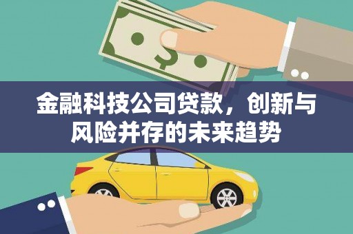达拉特旗金融科技公司贷款，创新与风险并存的未来趋势