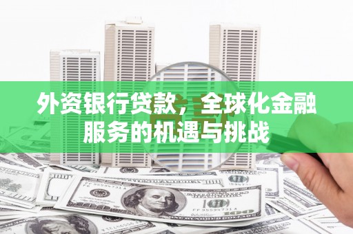达拉特旗外资银行贷款，全球化金融服务的机遇与挑战