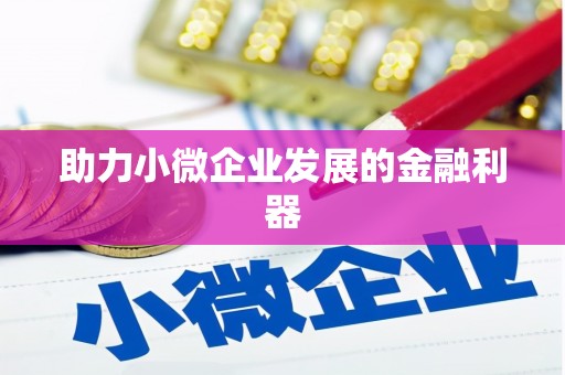达拉特旗助力小微企业发展的金融利器