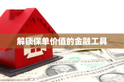 达拉特旗解锁保单价值的金融工具